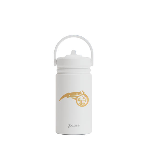 Garrafa Térmica Mini + Ebook - Orlando Magic - Escudo Dourado