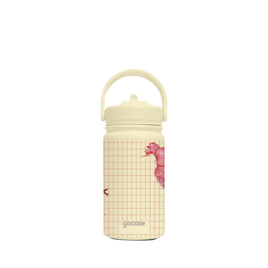 Garrafa Térmica Mini Melancia - Mapa Mundi