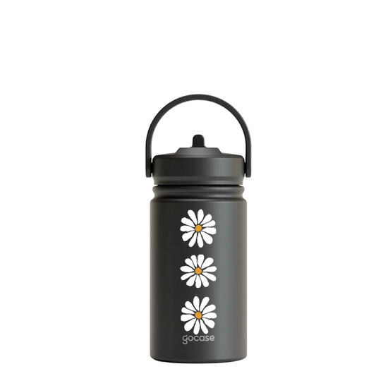 Garrafa Térmica Mini + Ebook - Matisse Margaridas