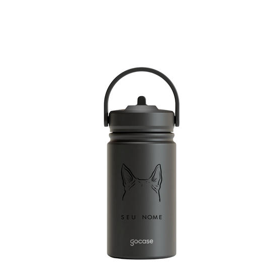 Garrafa Térmica Mini + Ebook - Orelhas de Pet