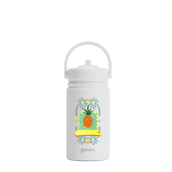 Garrafa Térmica Mini + Ebook - Pineapple Beach