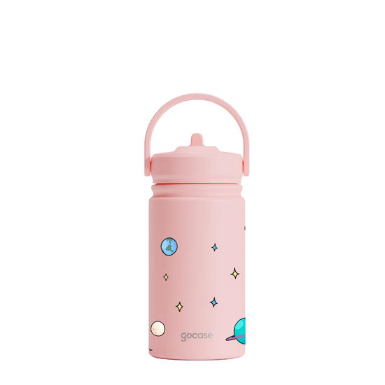 Garrafa Térmica Mini + Ebook - Planetinhas