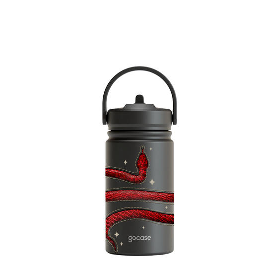 Garrafa Térmica Mini + Ebook - Red Snake