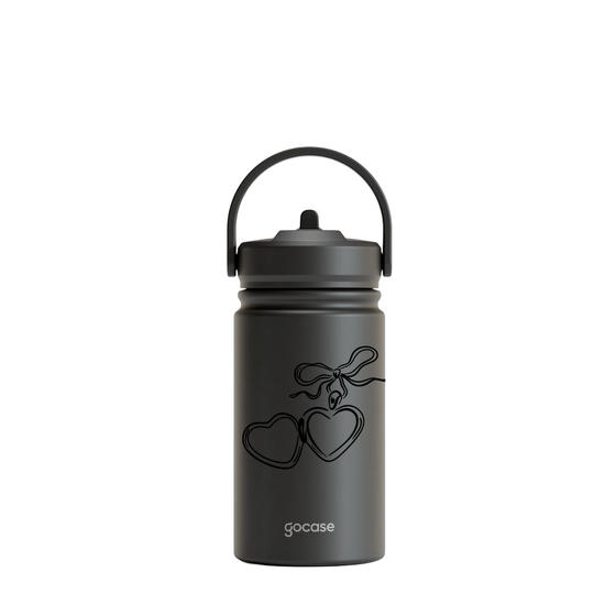 Garrafa Térmica Mini + Ebook - Relicário Duplo Minimalista