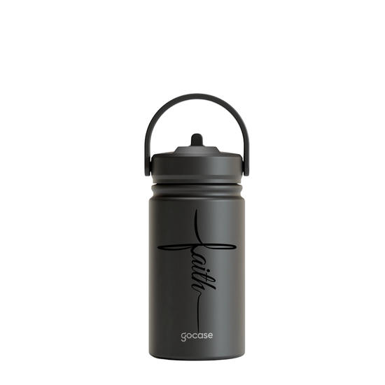 Garrafa Térmica Mini + Ebook - Faith