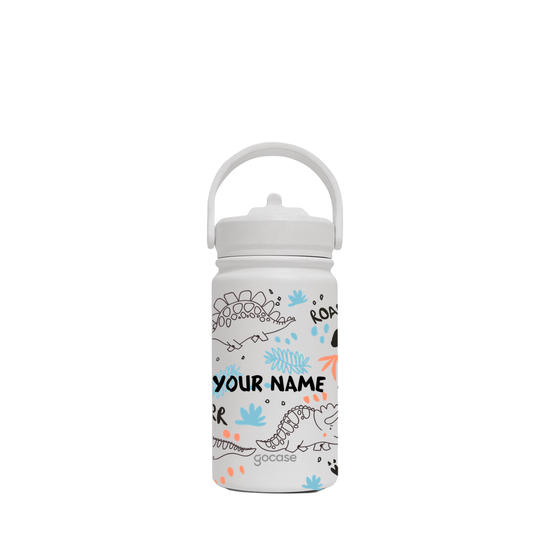Insulated Water Bottle Mini + Ebook - Garrafa Térmica Mini + Ebook - Roarrr