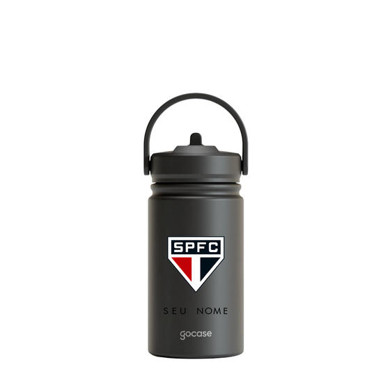 Garrafa Térmica Mini + Ebook - São Paulo - Escudo