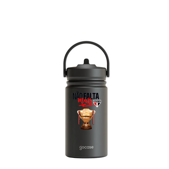 Garrafa Térmica Mini + Ebook - São Paulo - Não Falta Mais