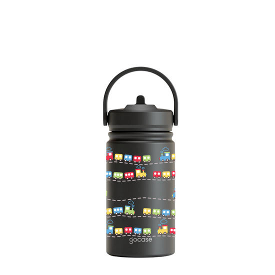 Garrafa Térmica Mini + Ebook - Trenzinho