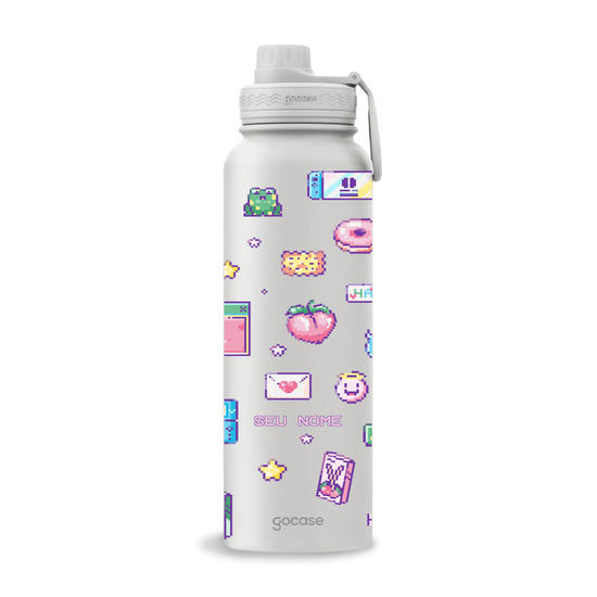  Garrafa Térmica Fresh - Cute Pixel