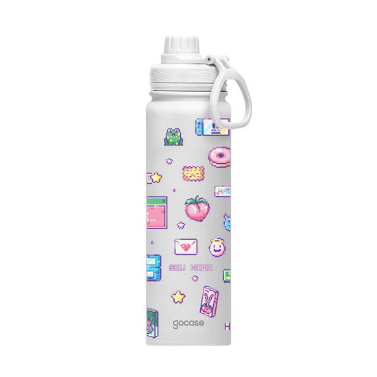  Garrafa Térmica Fresh - Cute Pixel