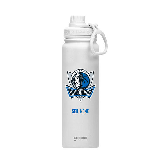 Garrafa Térmica Fresh + Ebook - Dallas Mavericks - Logo