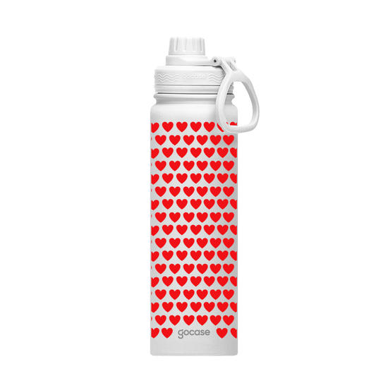 Garrafa Térmica Fresh + Ebook - Grid Hearts