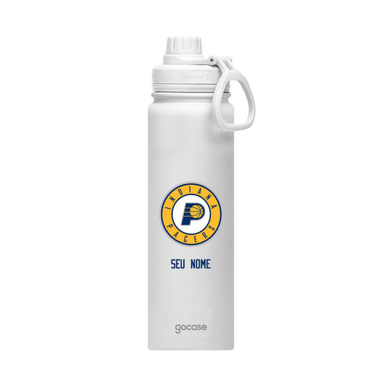 Garrafa Térmica Fresh + Ebook - Indiana Pacers - Logo
