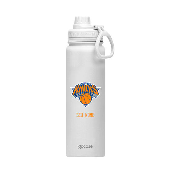 Garrafa Térmica Fresh + Ebook - New York Knicks - Logo