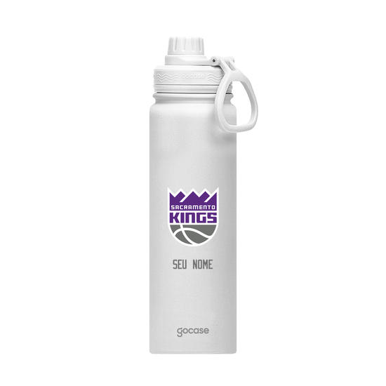 Garrafa Térmica Fresh + Ebook - Sacramento Kings - Logo