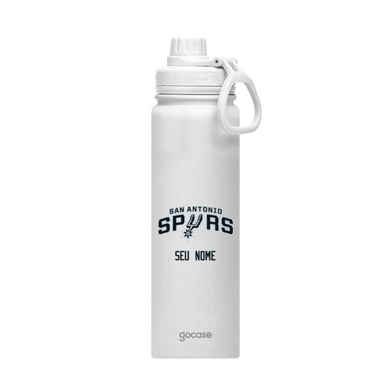 Garrafa Térmica Fresh + Ebook - San Antonio Spurs - Logo