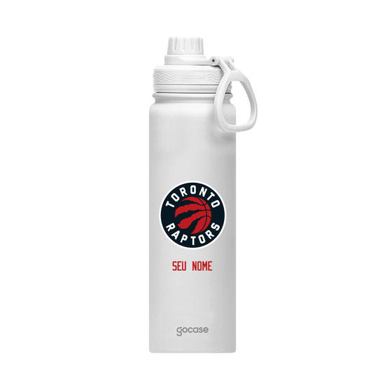 Garrafa Térmica Fresh + Ebook - Toronto Raptors - Logo