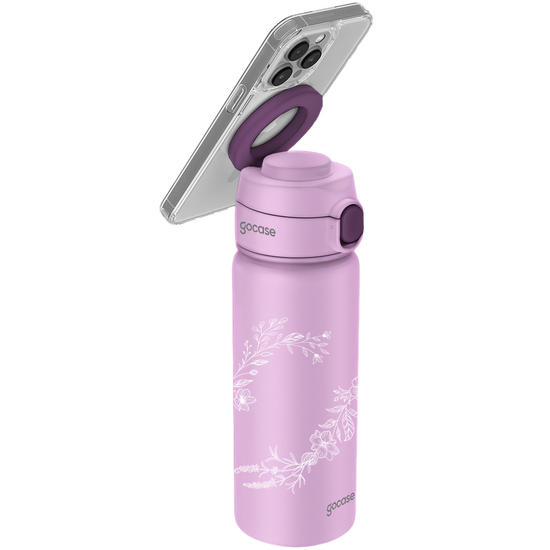 Garrafa Térmica Magsafe -  Ramo de Flor Linear