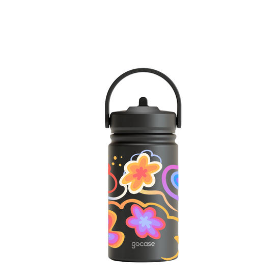 Garrafa Térmica Mini + Ebook - Abstract Colors