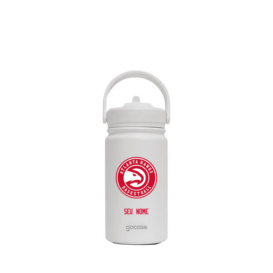 Garrafa Térmica Mini + Ebook - Atlanta Hawks - Logo