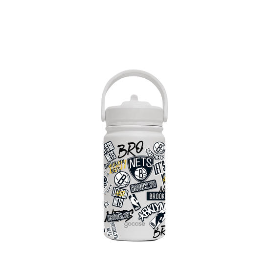 Garrafa Térmica Mini + Ebook - Brooklyn Nets - Colagem