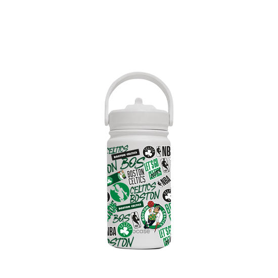 Garrafa Térmica Mini + Ebook - Boston Celtics - Colagem