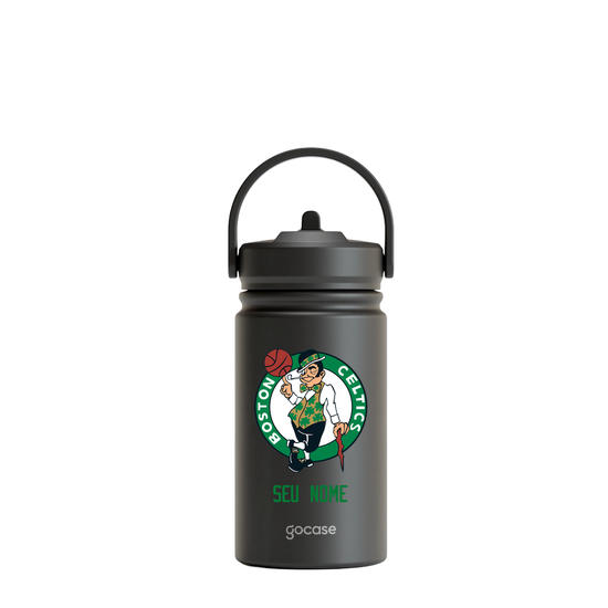 Garrafa Térmica Mini + Ebook - Celtics Boston - Logo