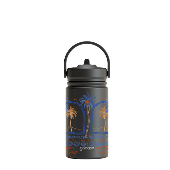 Garrafa Térmica Mini + Ebook - Coconut Tree Paradise