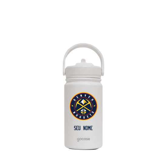 Garrafa Térmica Mini + Ebook - Denver Nuggets - Logo