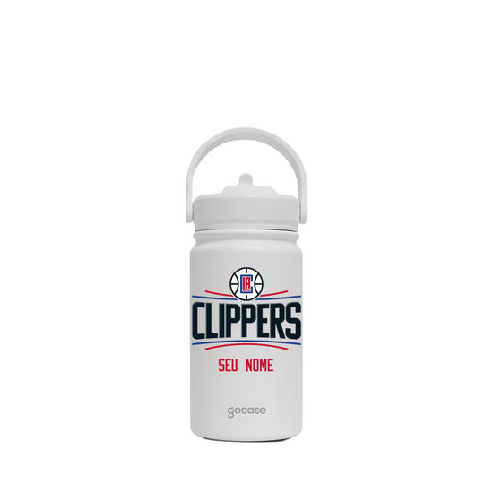Garrafa Térmica Mini + Ebook - NBA LA Clippers
