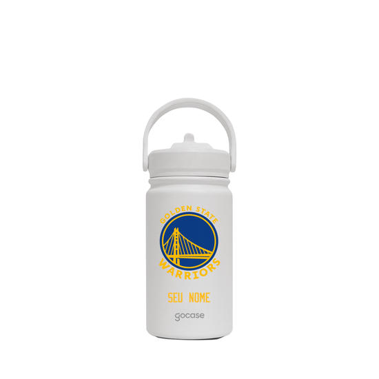 Garrafa Térmica Mini + Ebook - Golden State Warriors - Logo