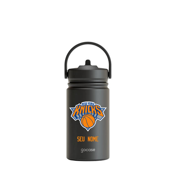 Garrafa Térmica Mini + Ebook - New York Knicks - Logo Garrafa Térmica Mini + Ebook - New York Knicks - Logo