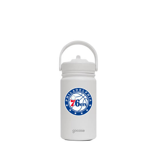 Garrafa Térmica Mini + Ebook - Philadelphia 76ers - Logo