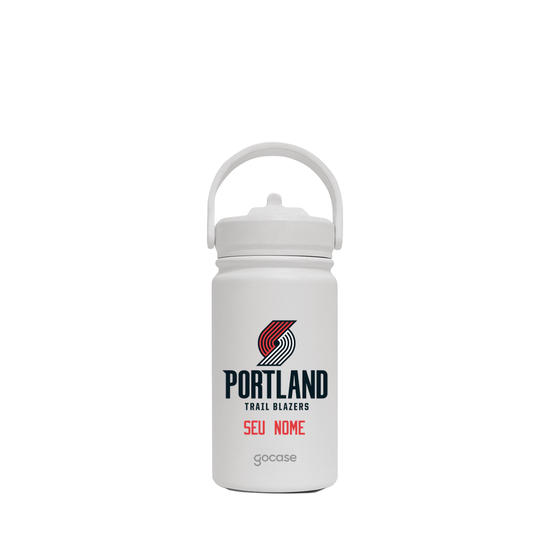 Garrafa Térmica Mini + Ebook - Portland Trailblazers - Logo