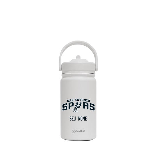 Garrafa Térmica Mini + Ebook - San Antonio Spurs - Logo