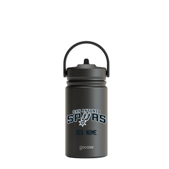 Garrafa Térmica Mini + Ebook - San Antonio Spurs - Logo