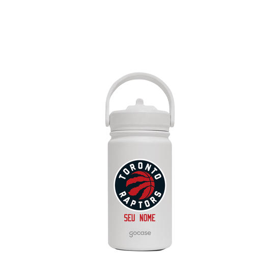 Garrafa Térmica Mini + Ebook - Toronto Raptors - Logo