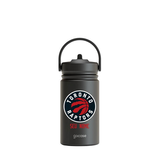 Garrafa Térmica Mini + Ebook - Toronto Raptors - Logo