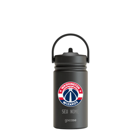 Garrafa Térmica Mini + Ebook - Washington Wizards - Logo