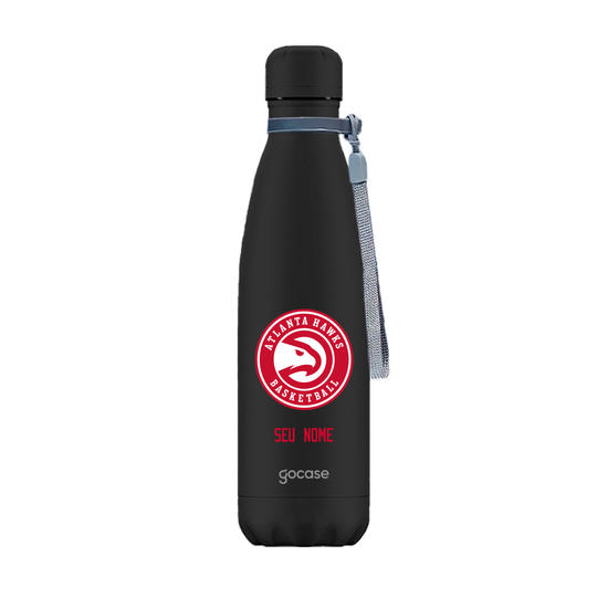 Garrafa Térmica Urban + Ebook - Atlanta Hawks - Logo