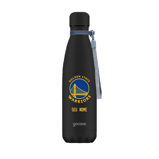 Garrafa Térmica Urban + Ebook - Golden State Warriors - Logo