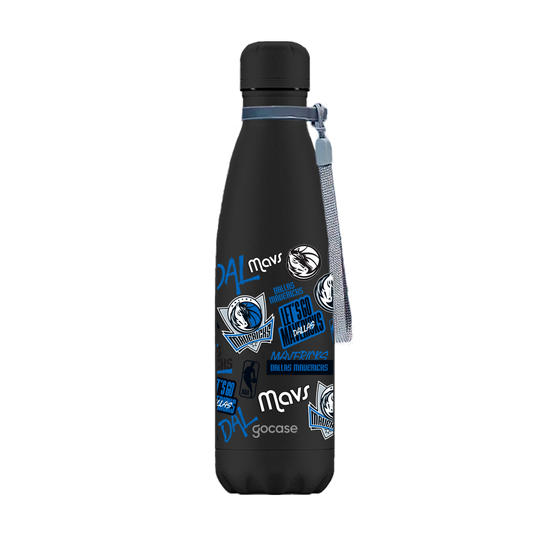 Garrafa Térmica Urban + Ebook - Dallas Mavericks - Colagem