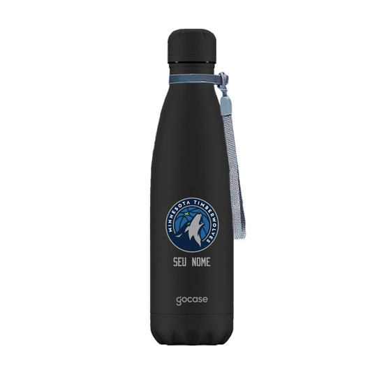 Garrafa Térmica Urban + Ebook - Minnesota Timberwolves - Logo