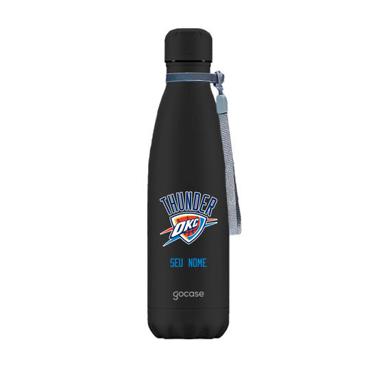 Garrafa Térmica Urban + Ebook - Oklahoma City Thunder - Logo