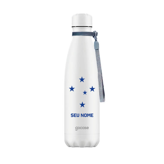 Garrafa Térmica Urban + Ebook - Cruzeiro - Estrelas