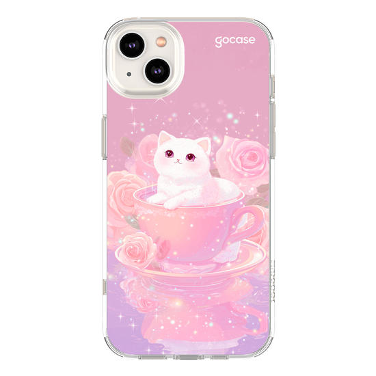Capinha para celular  Gatinha Tea Time