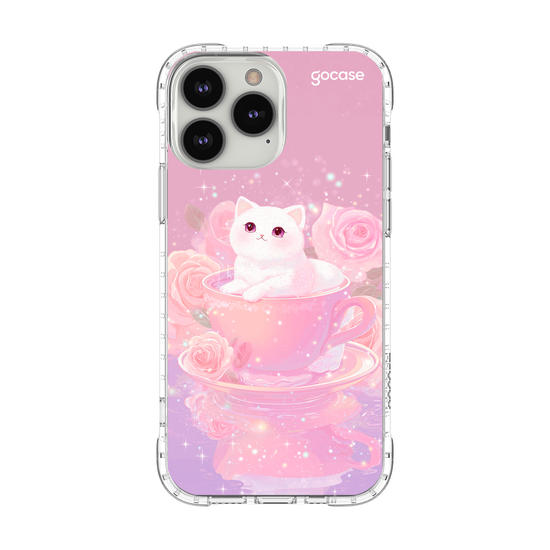 Capinha para celular  Gatinha Tea Time
