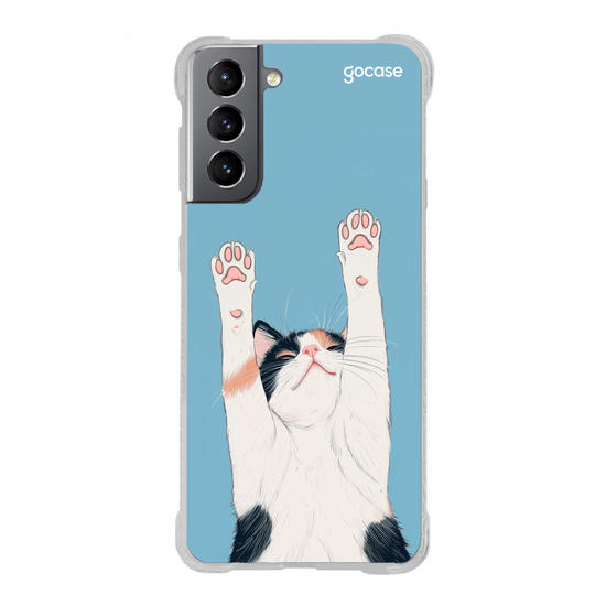 Capinha para celular  Gatinho 3 Cores