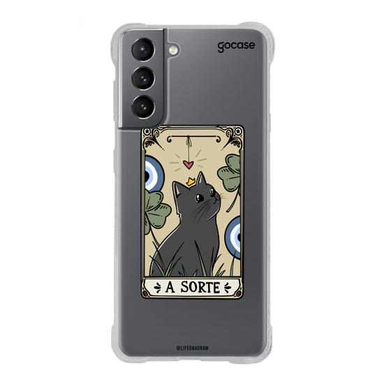 Capinha para celular  Gatinho da Sorte
